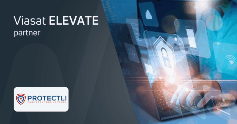 Protectli and Viasat logos